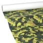 Preview: 50m x 1,00m JUNOPAX® Papiertischdecke Tarnmuster camouflage