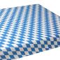 Preview: Junopax Papiertischdecke Raute weiß-blau