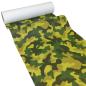 Preview: 50m x 0,40m JUNOPAX® Papier Tischläufer Tarnmuster camouflage