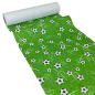 Preview: 50m x 0,40m JUNOPAX® Papier Tischläufer Fußball