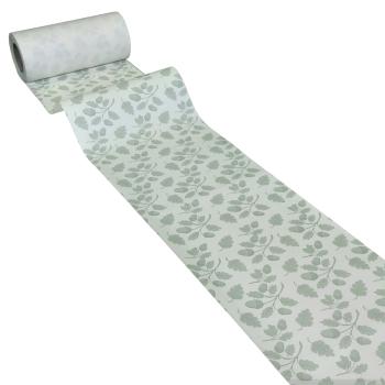 50m x 0,20m JUNOPAX® Papier Tischband Blätter Motiv