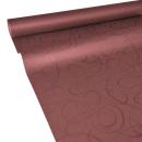 JUNOPAX Papiertischdecke 50m x 1,00m LOOP weinrot